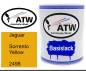 Preview: Jaguar, Sorrento Yellow, 2498: 1L Lackdose, von ATW Autoteile West.